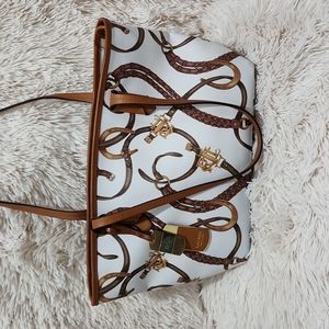 Lauren By Ralph Lauren Caldwell Belting Tote